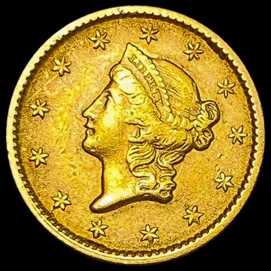 1853 Rare Gold Dollar CLOSELY UNCIRCULATED