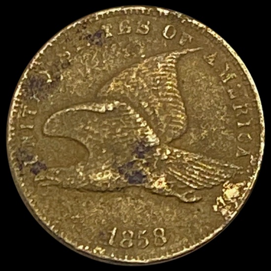 1858 Flying Eagle Cent LIGHTLY CIRCULATED
