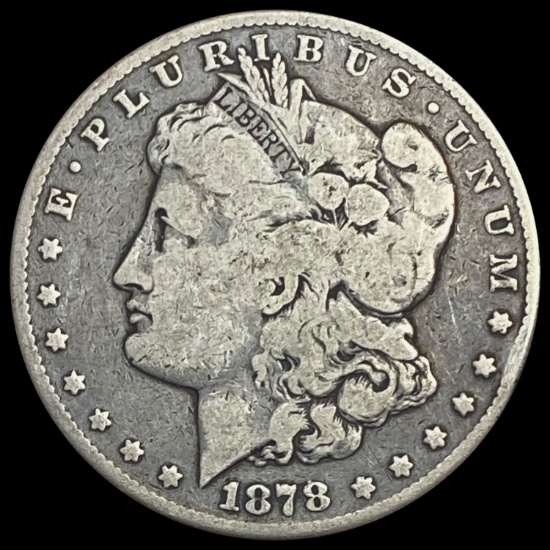 1878-CC Morgan Silver Dollar NICELY CIRCULATED