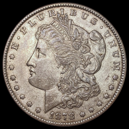 1878 Rev 79 Morgan Silver Dollar CHOICE AU