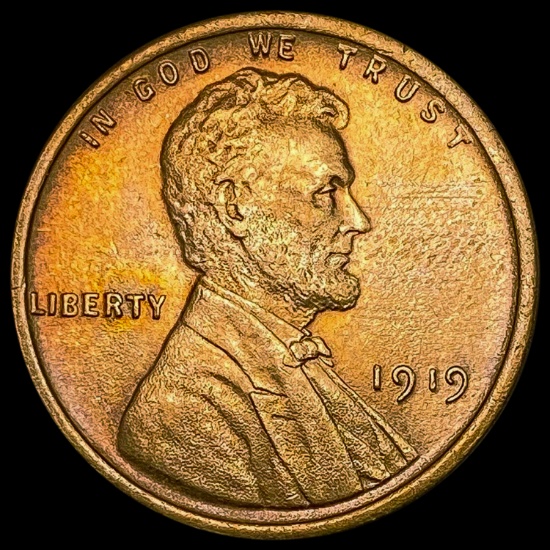 1919 RD Wheat Cent UNCIRCULATED