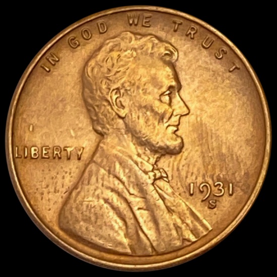 1931-S RD Wheat Cent UNCIRCULATED