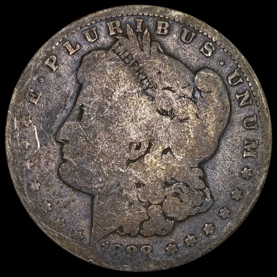 1888-O Hot Lips Morgan Silver Dollar NICELY CIRCULATED