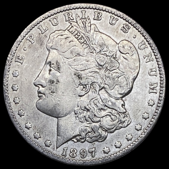 1897-O Morgan Silver Dollar NEARLY UNCIRCULATED
