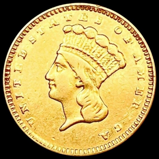 1856 Rare Gold Dollar CLOSELY UNCIRCULATED