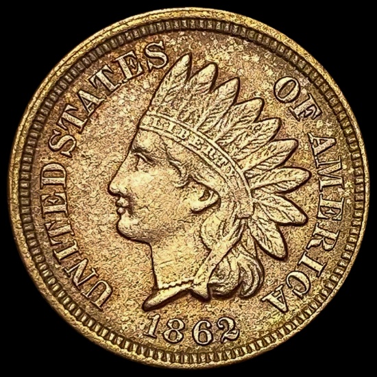 1862 Indian Head Cent CLOSELY UNCIRCULATED