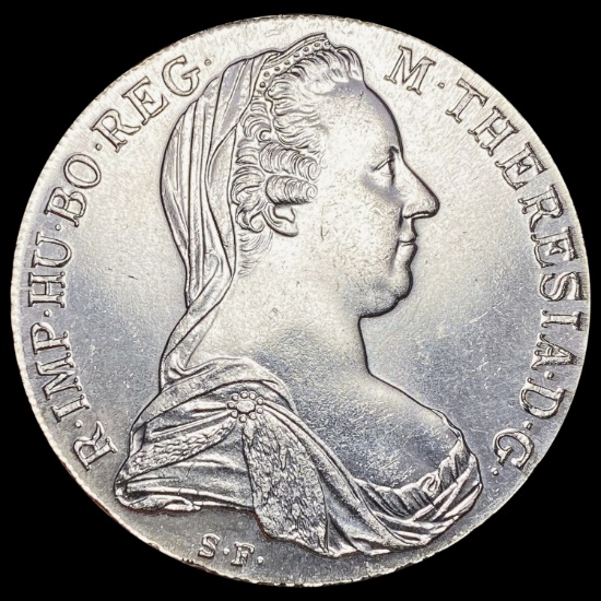 1780 Austria Maria Theresa Thaler UNCIRCULATED
