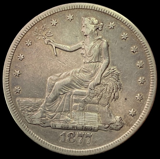 1877-S Trade Dollar LIGHTLY CIRCULATED
