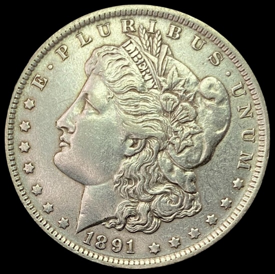 1891-O SILVER Morgan Dollar LIGHTLY CIRCULATED