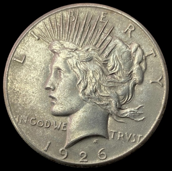 1926 Peace Silver Dollar ABOUT UNCIRCULATED