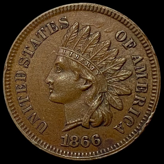 1866 Indian Head Cent UNCIRCULATED