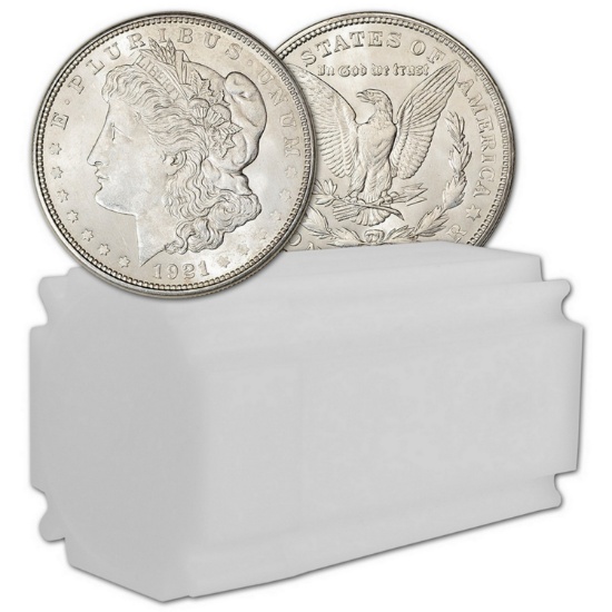 [20] 1921 Morgan Silver Dollar  Roll Nice CIRC