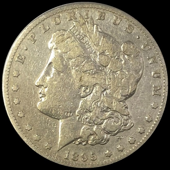 1895-S Morgan Silver Dollar LIGHTLY CIRCULATED