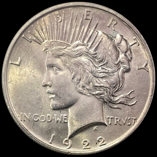 1922 Peace Silver Dollar CHOICE BU