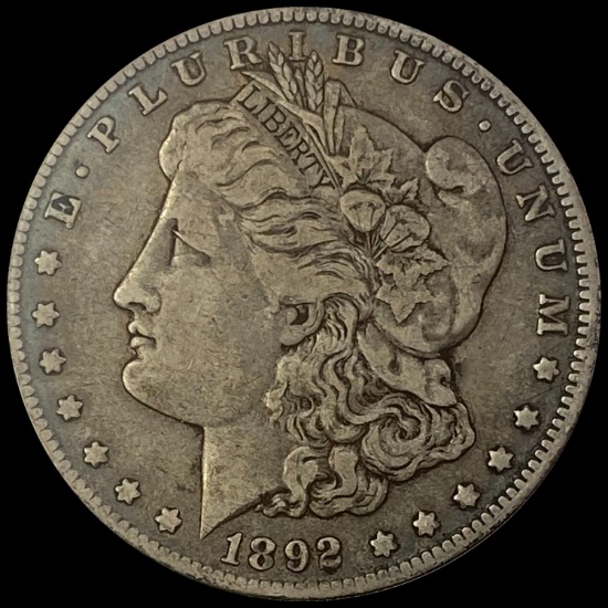 1892-O Morgan Silver Dollar LIGHT CIRC