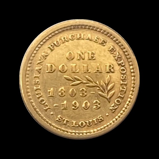 1903 Louisiana Purchase Exposition $1 HIGH GRADE