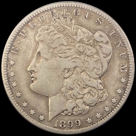 1899-S Morgan Silver Dollar LIGHTLY CIRC