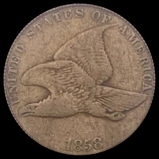 1858 Flying Eagle Cent LIGHTLY CIRCULATED