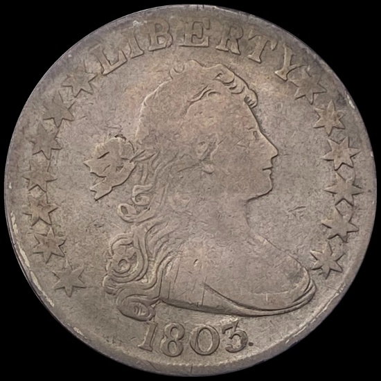 1803 Draped Bust Half Dollar LIGHTLY CIRCULATED