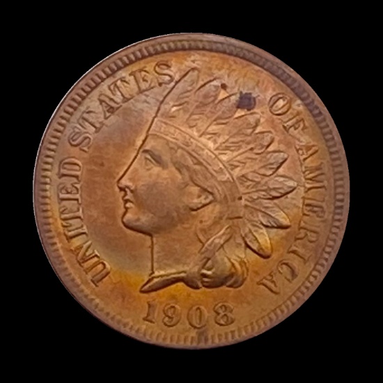 1908-S Indian Head Cent UNCIRCULATED