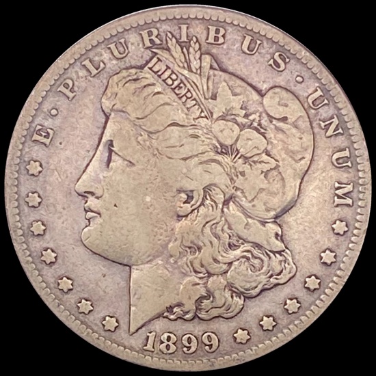 1899-S Morgan Silver Dollar LIGHTLY CIRCULATED