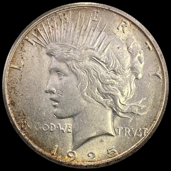 1925-S Peace Dollar CHOICE AU