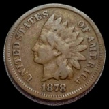 1878 Indian Head Cent LIGHTLY CIRCULATED