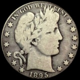 1895-O Barber Half Dollar LIGHTLY CIRCULATED