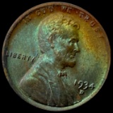 1934-D Lincoln Wheat Cent SUPERB GEM BU