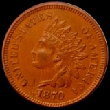 1870 Indian Head Cent CHOICE AU