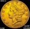 1853-O $20 Gold Double Eagle CHOICE AU