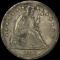 1843-O Seated Liberty Half Dollar ABOUT UNCIRCULATED