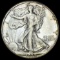 1938 Walking Liberty Half Dollar ABOUT UNCIRCULATED