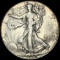 1938-D Walking Liberty Half Dollar LIGHTLY CIRCULATED
