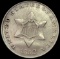 1852 SILVER Three-Cent Piece CLOSELY UNCIRCULATED