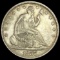 1857 Seated Liberty Half Dollar CLOSELY UNCIRCULATED