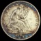 1876 Seated Liberty Half Dollar NICELY CIRCULATED
