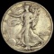 1938-D Walking Liberty Half Dollar LIGHTLY CIRCULATED