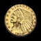 1909 Indian Head $5 Half Eagle CLOSELY UNCIRCULATED