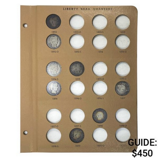 1892-1916 Liberty Head 25C Album [34] Coins