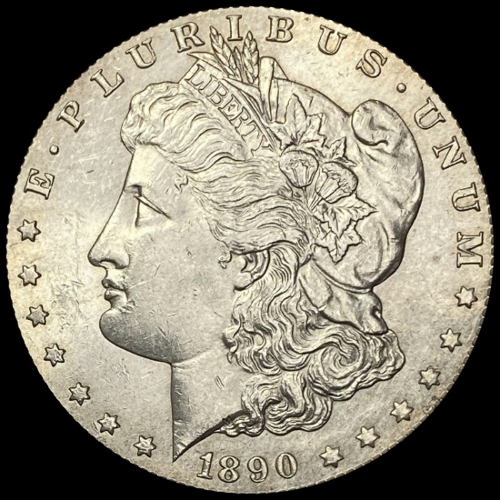 1890-S Morgan Silver Dollar CHOICE BU