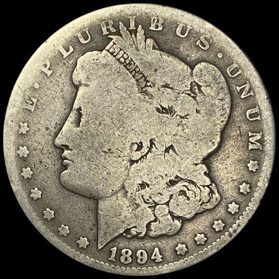 1894-S Morgan Silver Dollar NICELY CIRCULATED