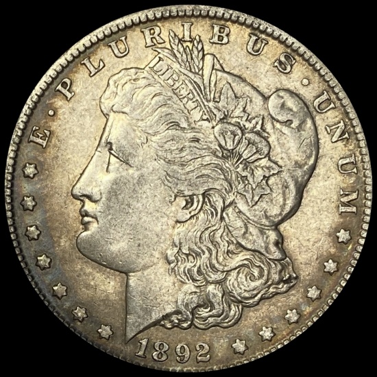 1892-O Morgan Silver Dollar NEARLY UNCIRCULATED