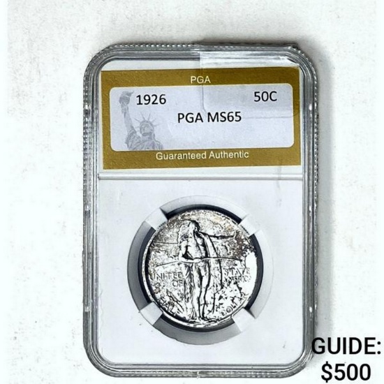 1926-S 50C Oregon Trail PGA MS65