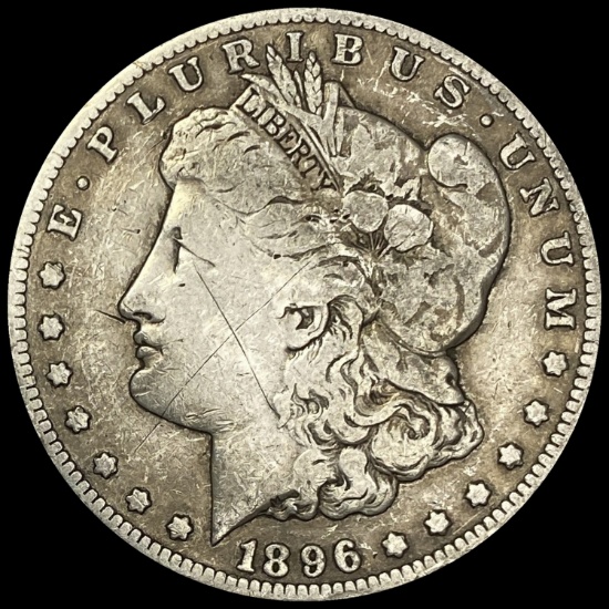 1896-S Morgan Silver Dollar LIGHTLY CIRCULATED
