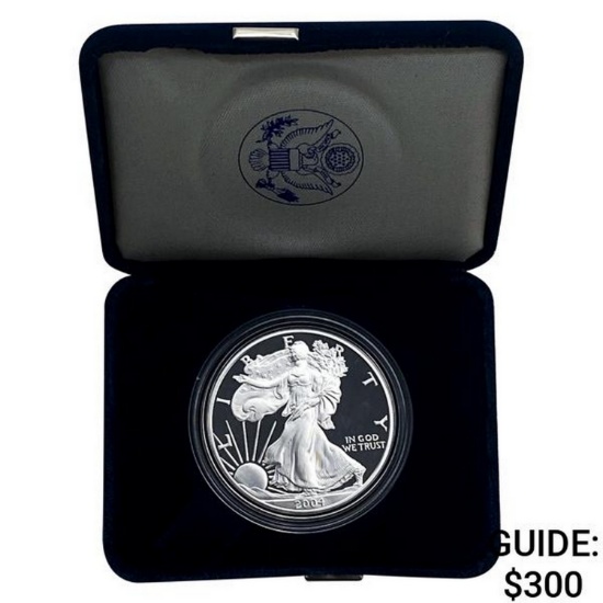 2004-W Proof Silver Eagle