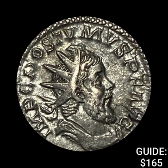 260-269 AD Romano-Gallic BI Double Denarius UNCIRCULATED