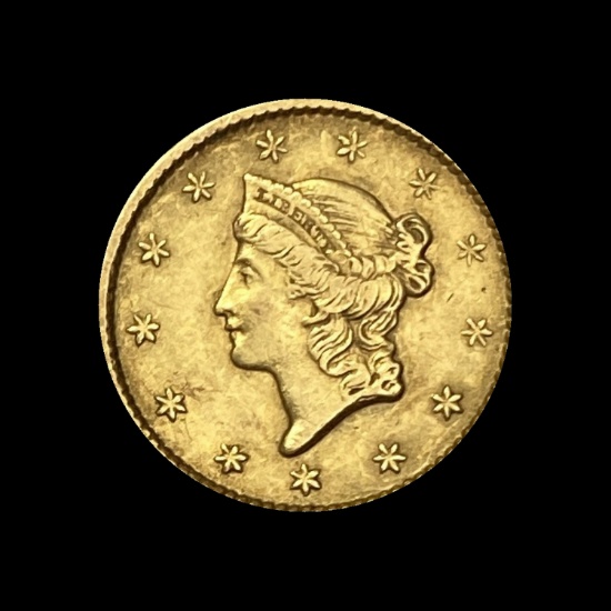 1852 Liberty Head Gold Dollar CLOSELY UNCIRCULATED