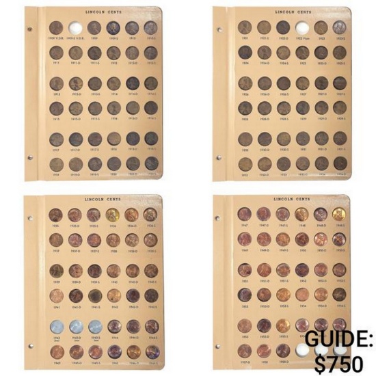 1909-2006 Lincoln Cents Album [272] Coins