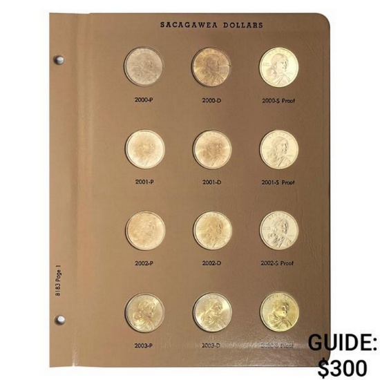 2000-2015 Sacagawea Dollars Album [48] Coins